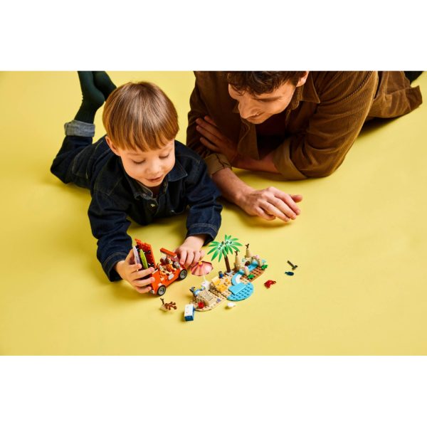 U1084475_11main Конструктор LEGO Bluey Пляж і сімейна поїздка на автомобілі Блуї (11202)