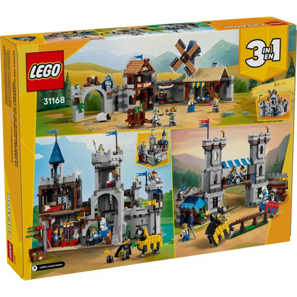 U1084480_8main Конструктор LEGO Creator Середньовічний замок із лицарем на коні (31168)