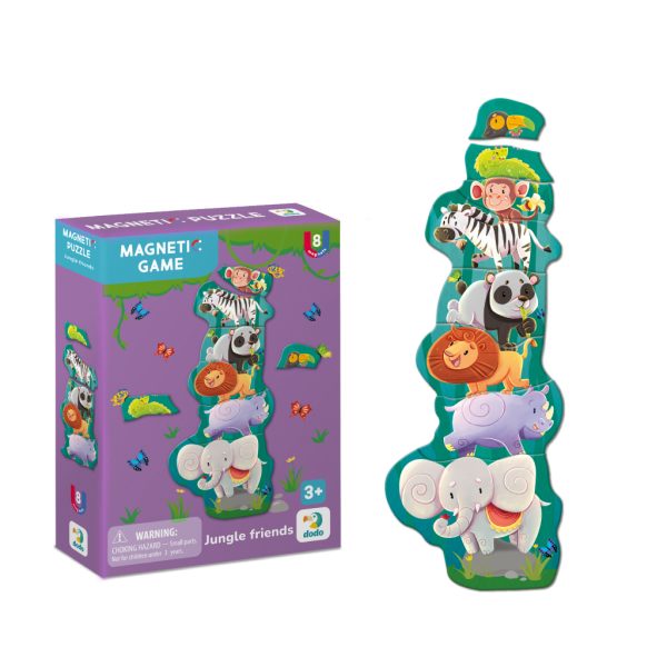 U1098392_2main Навчальний набір DoDo Магнітна гра Друзі з джунглів (200256)