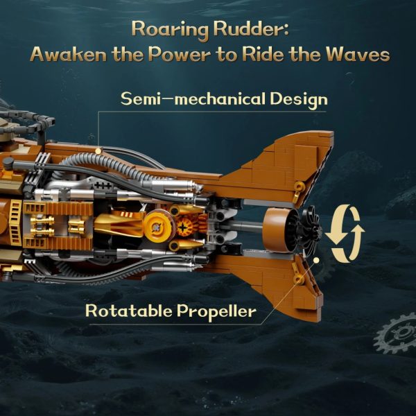 U1098923_5main Конструктор Pantasy Steampunk- Наутілус (85029)