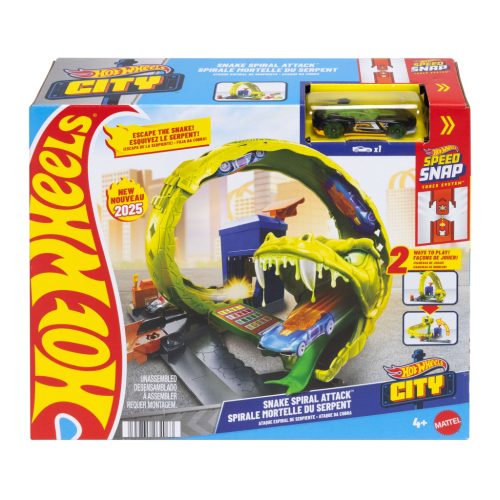 U1106313_main Автотрек Hot Wheels City Спіральна атака Змії (JBM63)