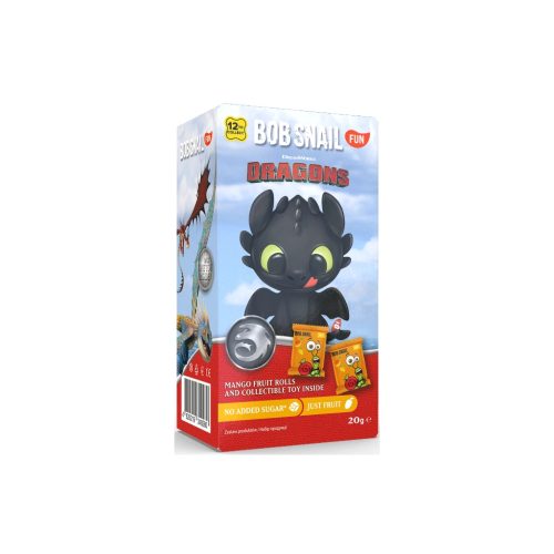 Цукерка Bob Snail Eat&Play колекція Dragons 20 г (4820219349280)