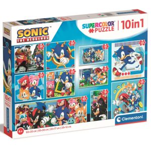 Пазл Clementoni 10 в 1 Sonic (80508)