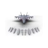 U1124491_3main Збірна модель Revell Літак Lockheed Martin F-35A Lightning II, рівень 4, 1:72 (RVL-03799)