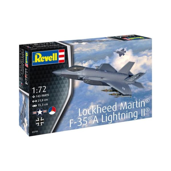 U1124491_8main Збірна модель Revell Літак Lockheed Martin F-35A Lightning II, рівень 4, 1:72 (RVL-03799)