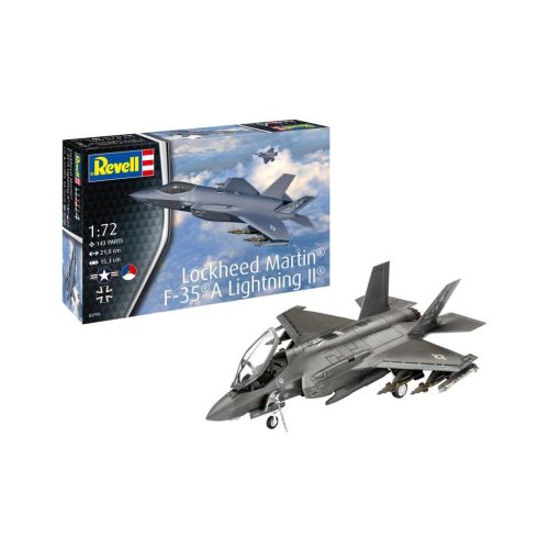 U1124491_main Збірна модель Revell Літак Lockheed Martin F-35A Lightning II, рівень 4, 1:72 (RVL-03799)
