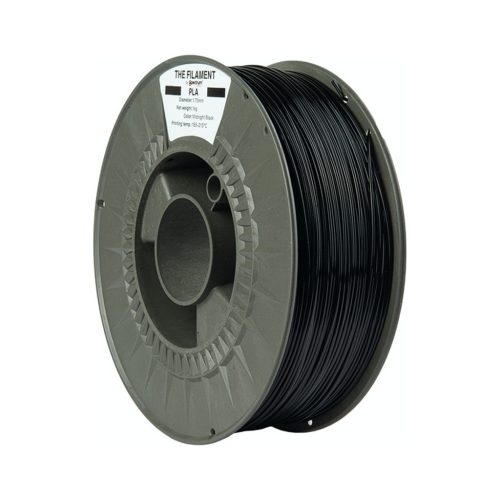 U1131009_main Пластик для 3D-принтера The Filament PLA 1.75mm 1kg MIDNIGHT BLACK (TF-24000)