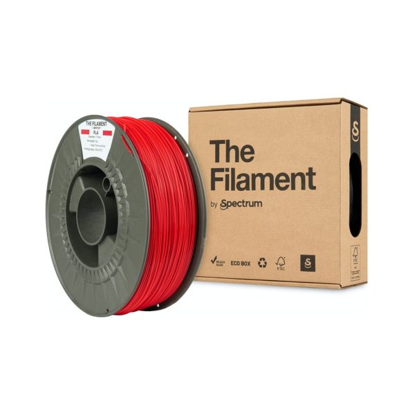 U1131015_3main Пластик для 3D-принтера The Filament PLA 1.75mm 1kg TECHNICAL RED (TF-24005)