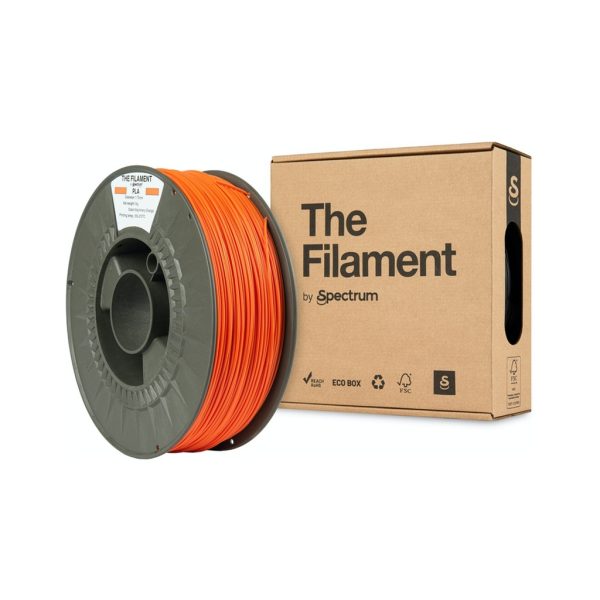 U1131026_3main Пластик для 3D-принтера The Filament PLA 1.75mm 1kg MACHINERY ORANGE (TF-24012)