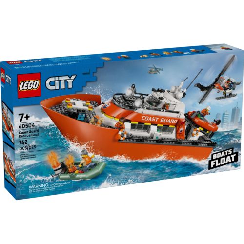 U1134421_main Конструктор LEGO City Рятувальний катер і гелікоптер берегової охорони (60504)