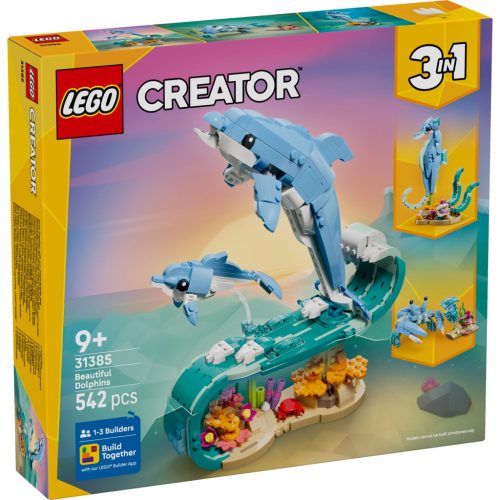 U1134431_main Конструктор LEGO Creator Морські тварини: красиві дельфіни (31385)