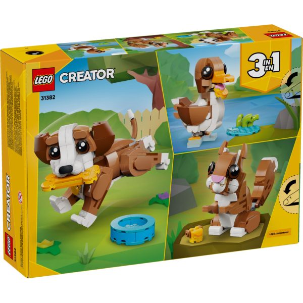 U1134432_11main Конструктор LEGO Creator Чарівні тварини: грайливе цуценя (31382)