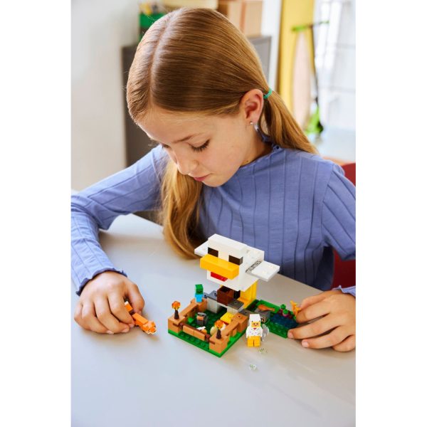 Конструктор LEGO Minecraft Куряча ферма (21585)