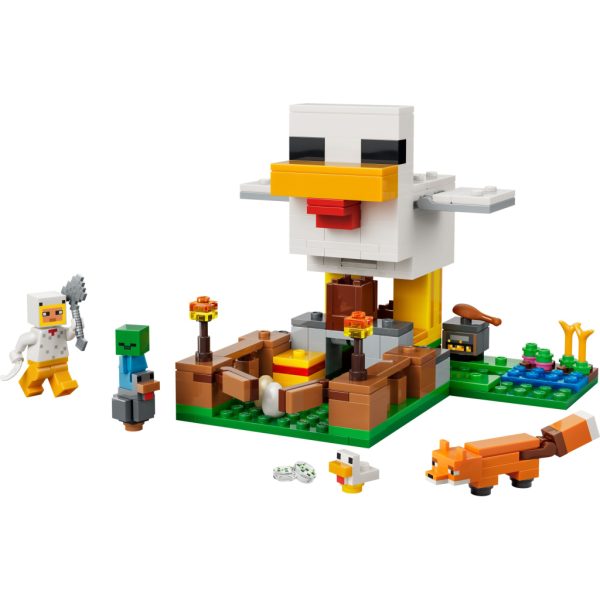 Конструктор LEGO Minecraft Куряча ферма (21585)