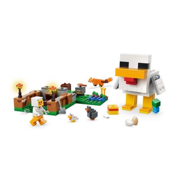 Конструктор LEGO Minecraft Куряча ферма (21585)