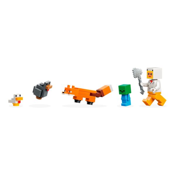 Конструктор LEGO Minecraft Куряча ферма (21585)