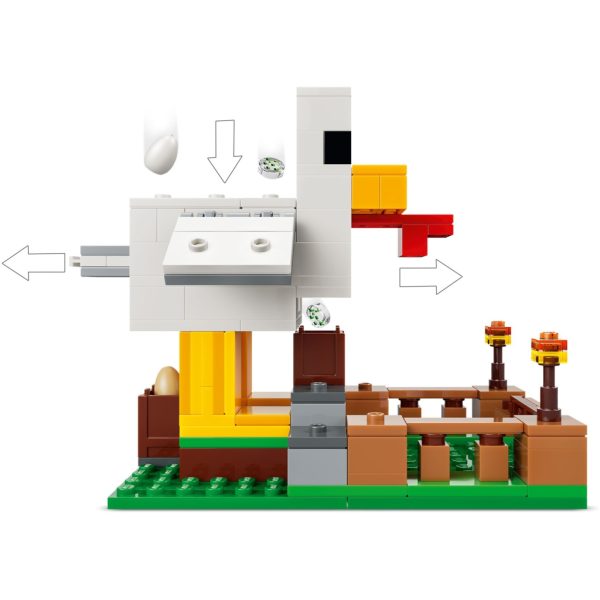 Конструктор LEGO Minecraft Куряча ферма (21585)
