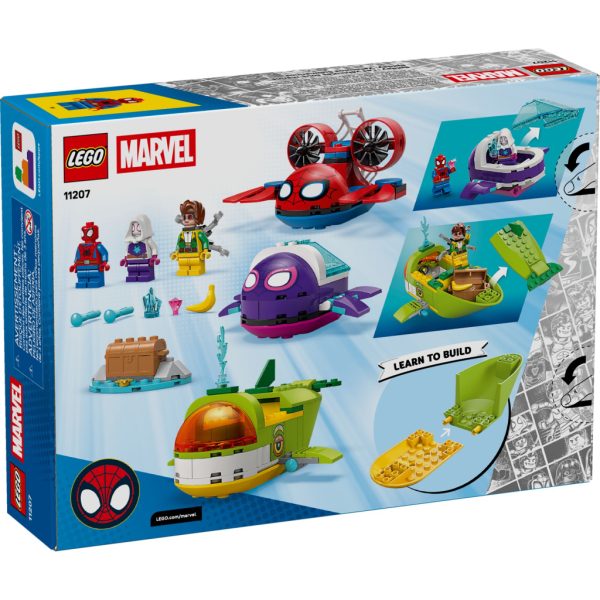 U1134500_8main Конструктор LEGO Spidey Павук: Підводні транспортні засоби (11207)