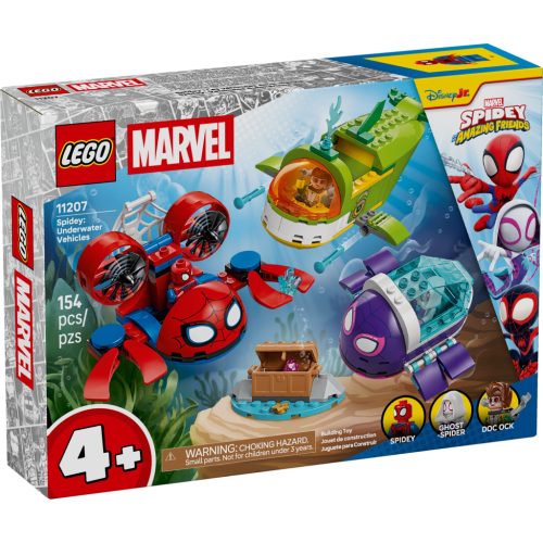 U1134500_main Конструктор LEGO Spidey Павук: Підводні транспортні засоби (11207)