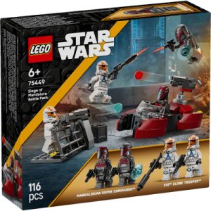 Конструктор LEGO Star Wars Бойовий комплект «Облога Мандалора» (75449)