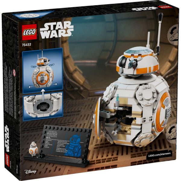 U1134503_6main Конструктор LEGO Star Wars Дроїд-астромеханік BB-8 (75452)