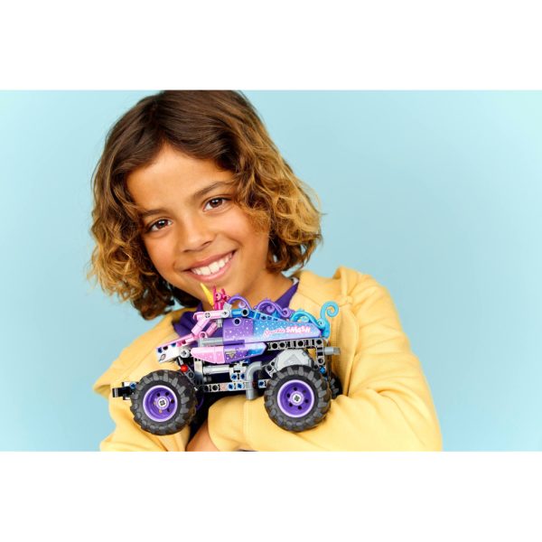U1134522_10main Конструктор LEGO Technic Monster Jam Sparkle Smash із функцією «Pull-Back» (42220)