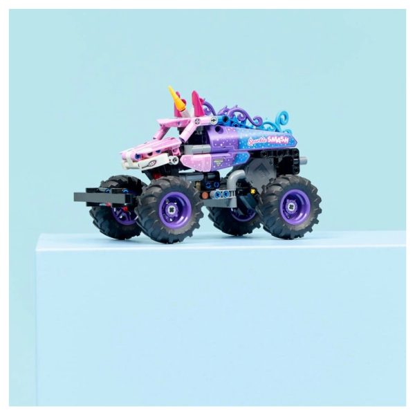 U1134522_12main Конструктор LEGO Technic Monster Jam Sparkle Smash із функцією «Pull-Back» (42220)