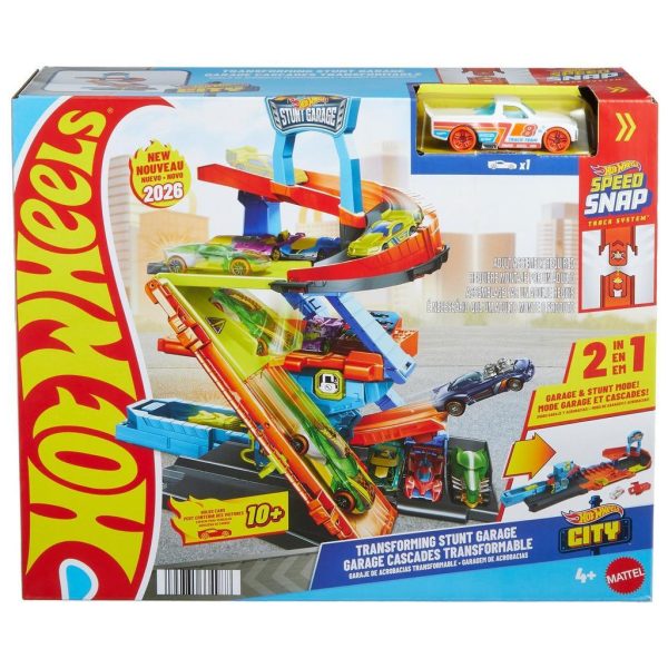 U1139112_main Автотрек Hot Wheels City Гараж-трансформер для трюків (JHL94)