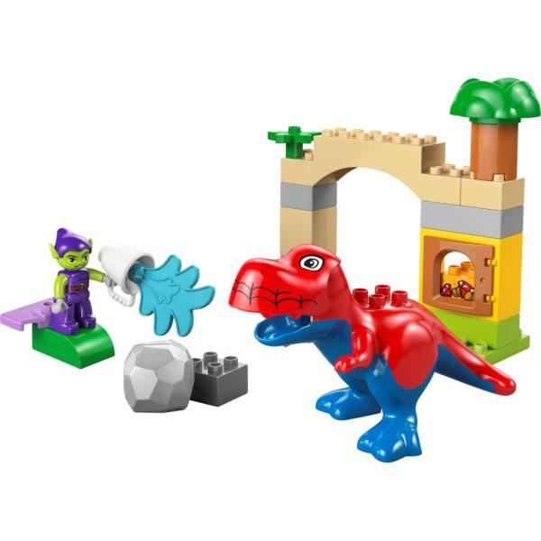 Конструктор LEGO DUPLO Marvel Динозавр Spidey-Rex проти Зеленого Гобліна (10463)
