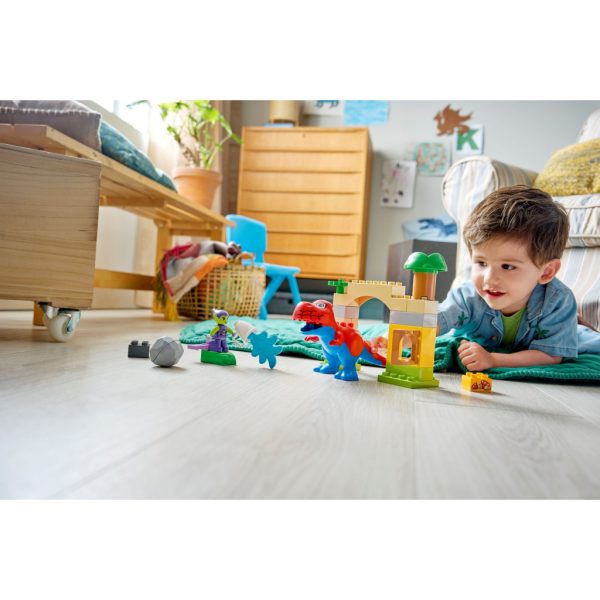 Конструктор LEGO DUPLO Marvel Динозавр Spidey-Rex проти Зеленого Гобліна (10463)