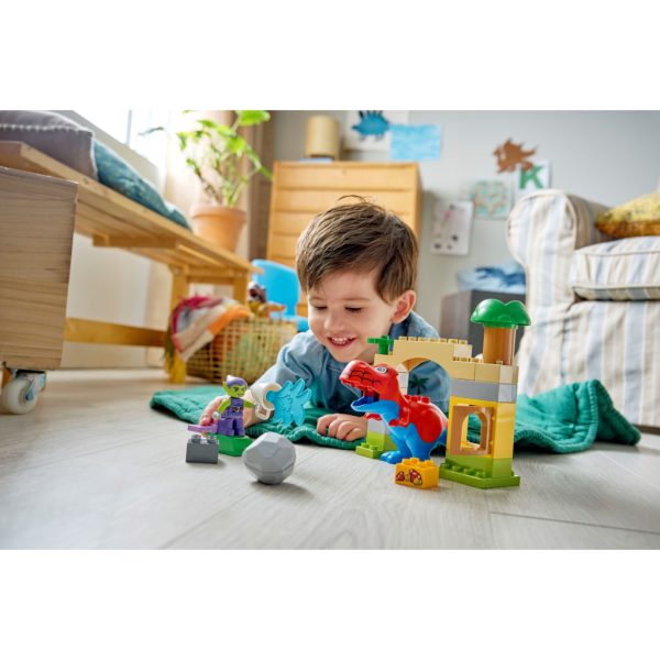 Конструктор LEGO DUPLO Marvel Динозавр Spidey-Rex проти Зеленого Гобліна (10463)