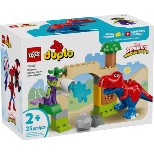 U1148364_main Конструктор LEGO DUPLO Marvel Динозавр Spidey-Rex проти Зеленого Гобліна (10463)