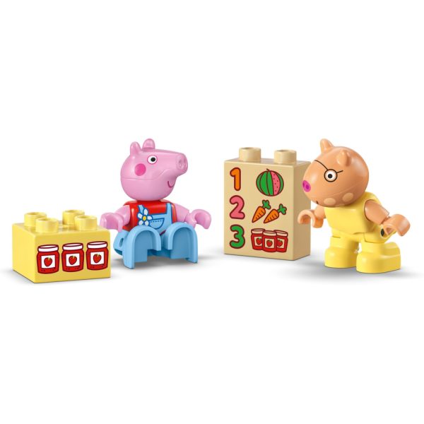 U1148367_4main Конструктор LEGO DUPLO Peppa Pig Трактор і ринок (10468)