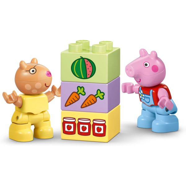U1148367_5main Конструктор LEGO DUPLO Peppa Pig Трактор і ринок (10468)