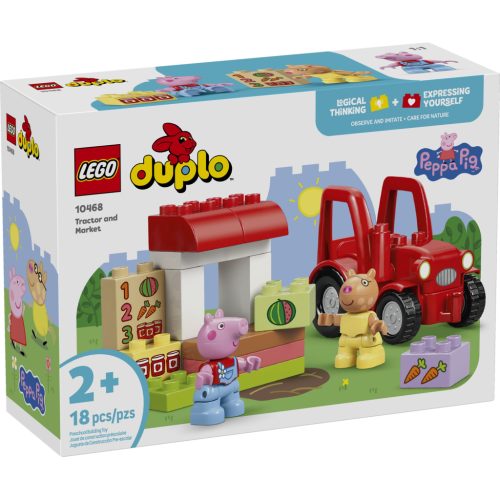 U1148367_main Конструктор LEGO DUPLO Peppa Pig Трактор і ринок (10468)
