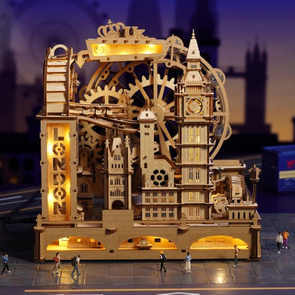 U1152679_7main Конструктор Robotime Rokr дерев'яний 3D Marble Travel Лондон (EGB01)