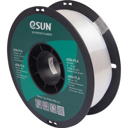 U1157417_main Пластик для 3D-принтера eSUN ePLA-Silk 1,75mm 1kg WHITE (EPLA-SILK-P175W1)
