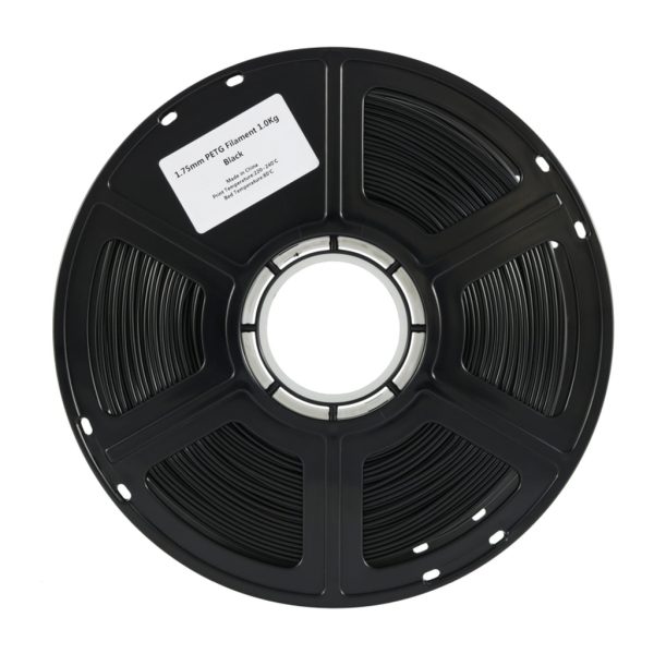 Пластик для 3D-принтера Flashforge PETG 1,75mm 1kg Black (PETB1)