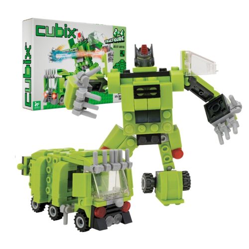 U1165210_main Конструктор Cubix Traxfigure 2-в-1, зелений (39727/1)