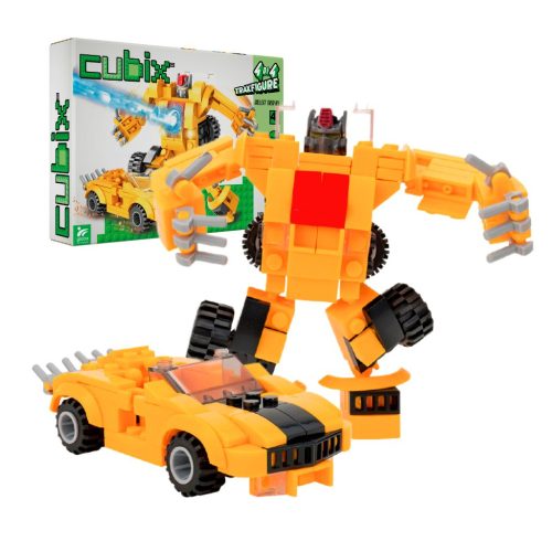 U1165214_main Конструктор Cubix Traxfigure 2-в-1, жовтий (39727/4)