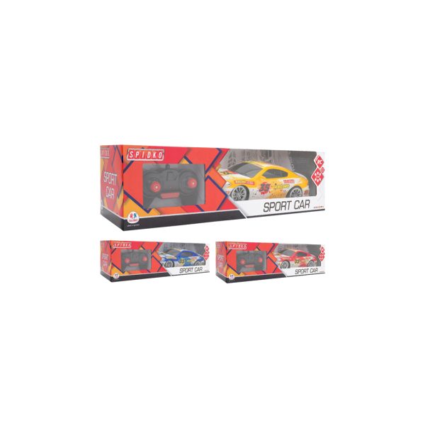 U1165225_main Радіокерована іграшка SPIDKO Sports car зі світлом 116 , синій (40997/1)