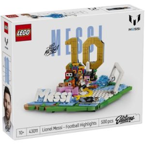 Конструктор LEGO Editions Football Ліонель Мессі — найкращі моменти футбольних матчів (43011)