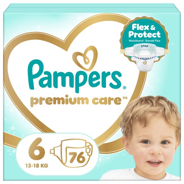 U1171478_main Підгузки Pampers PAMPERS Дитячі підгузники Premium Care Giant (13-18 кг) Мега Упаковка (8006530260176)