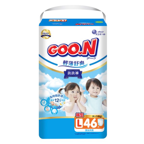 U1173326_main Підгузки GOO.N Slim & Comfortable Розмір 4 L 9-14 кг 46 шт (21001092)