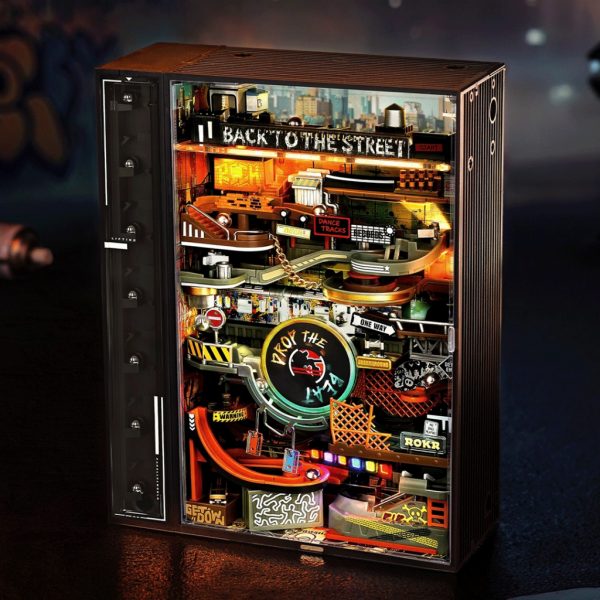 U1173494_2main Конструктор Robotime Rokr 3D Вулиця хіп-хопу (MR03S)