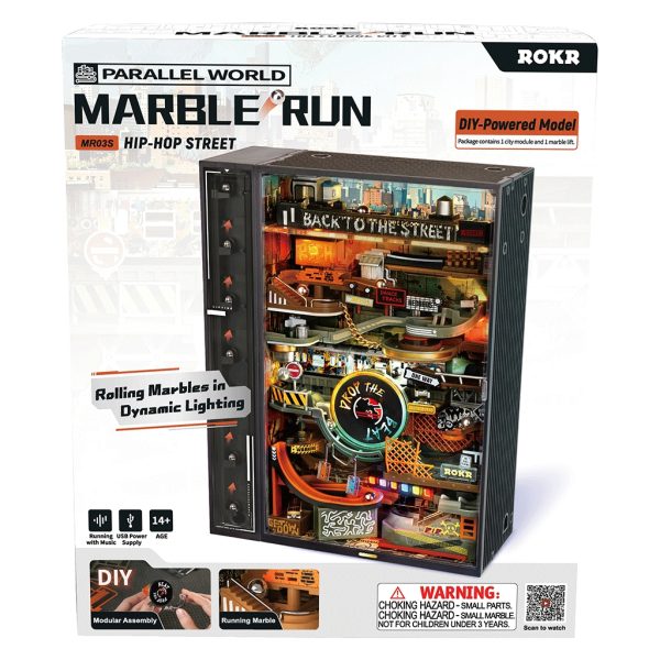 U1173494_6main Конструктор Robotime Rokr 3D Вулиця хіп-хопу (MR03S)