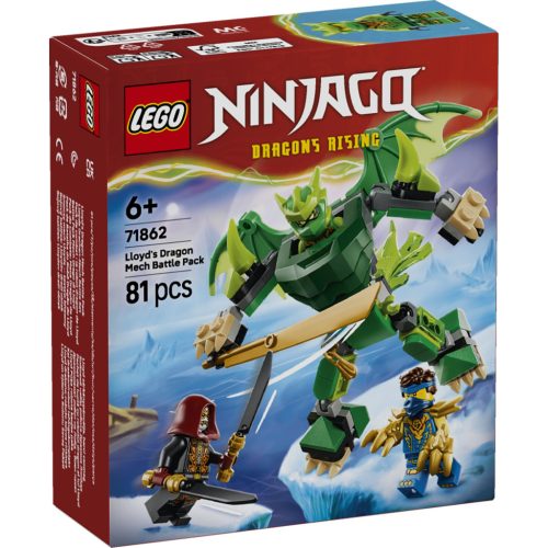U1177444_main Конструктор LEGO NINJAGO Бойовий набір робота Дракона Ллойда (71862)