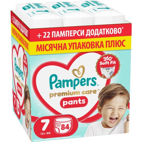 U1183118_main Підгузки Pampers Premium Care Pants Розмір 7 (15+ кг) 84 шт (8006530315784)