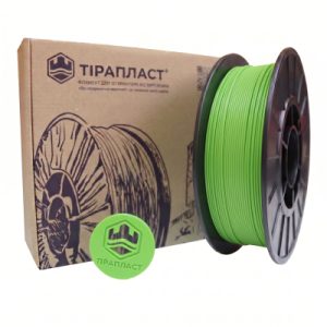 Пластик для 3D-принтера Тірапласт PLA 1.75 мм 0,75кг, green, neon lime (25287/25274)