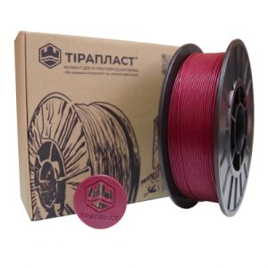 Пластик для 3D-принтера Тірапласт PLA pearl 1.75 мм 0,75кг fuchsia (25289/ 25273)